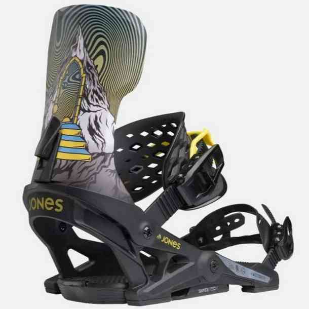Men&#039;s Jones Meteorite snowboard bindings 2025 (eclipse black)