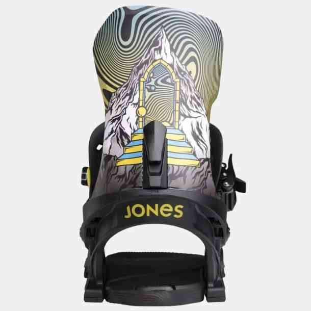 Men&#039;s Jones Meteorite snowboard bindings 2025 (eclipse black)