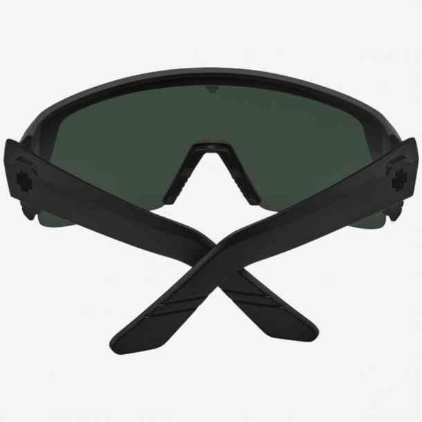 Spy Monolith sunglasses (matte black /happy gray green black mirror)