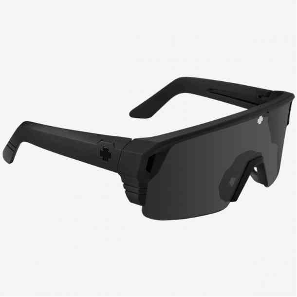 Spy Monolith sunglasses (matte black /happy gray green black mirror)