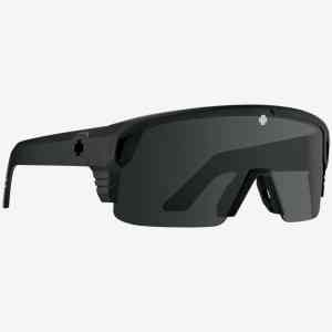 Spy Monolith sunglasses (matte black /happy gray green black mirror)