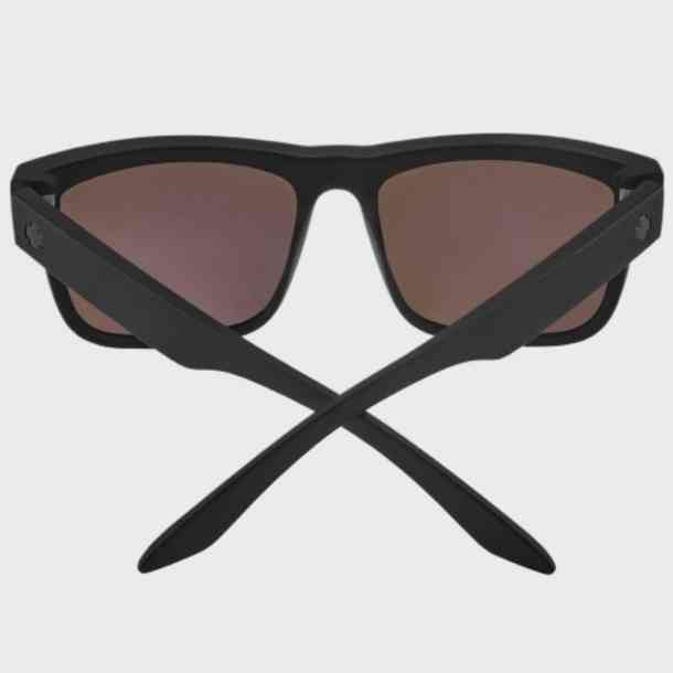 Okulary przeciwsłoneczne Spy Discord z polaryzacją (matte black/blue)