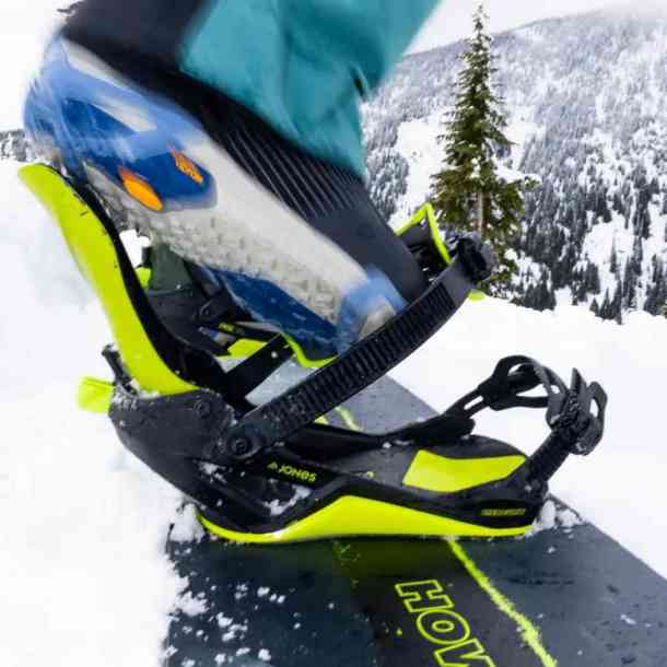 Men's Jones Mercury snowboard bindings (storm blue)