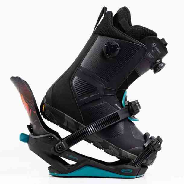 Męskie wiązania snowboardowe Jones Mercury Fase (blue art)