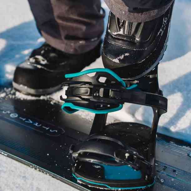 Męskie wiązania snowboardowe Jones Mercury Fase (blue art)