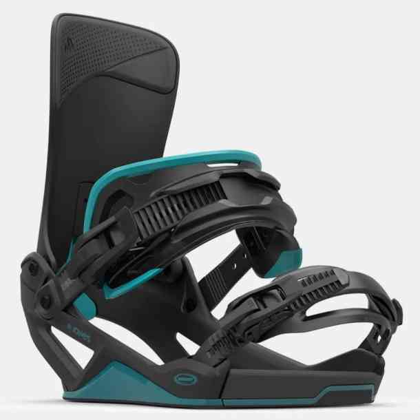 Men's Jones Mercury Fase snowboard bindings (blue art)