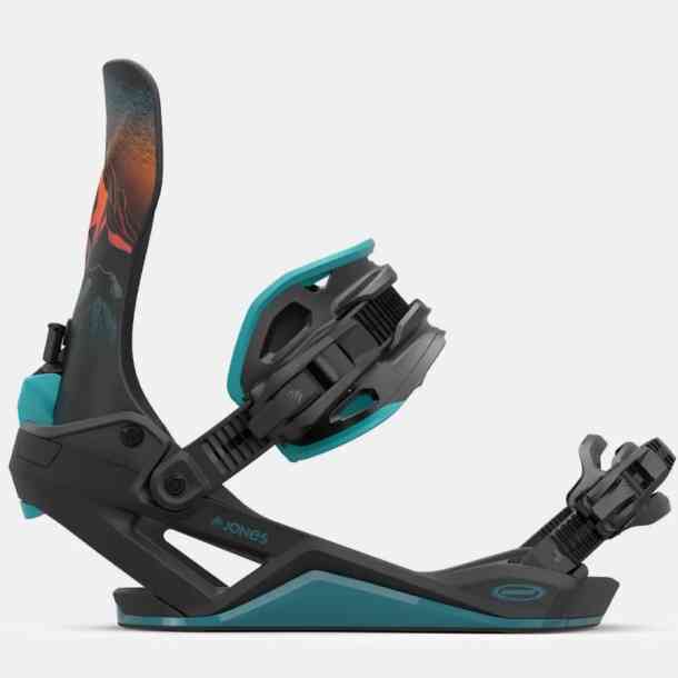 Męskie wiązania snowboardowe Jones Mercury Fase (blue art)