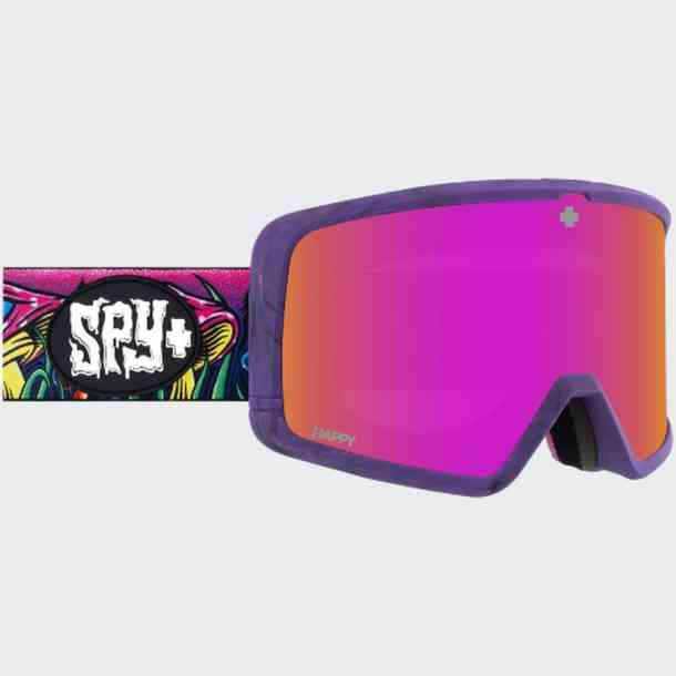 Spy Megalith Trippy Threads goggle (happy rose pink/happy LL yellow)
