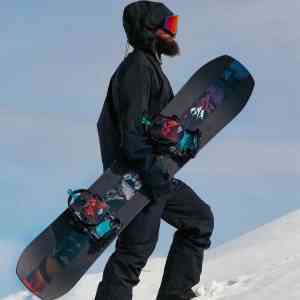 Men's Jones Mountain Twin snowboard 2025 + neckwarmer