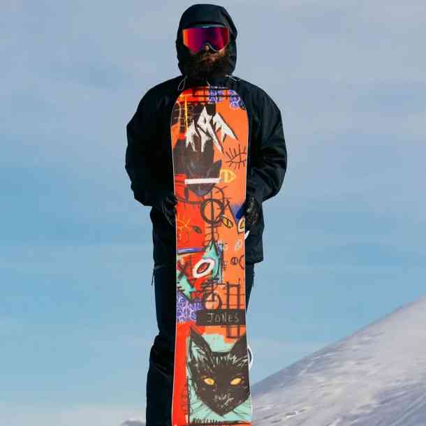 Męska deska snowboardowa Jones Rally Cat 2026