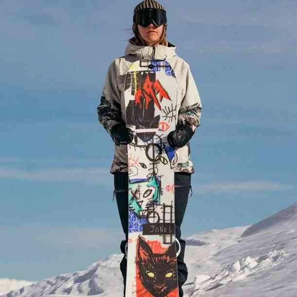 Damska deska snowboardowa Jones Rally Cat 2026