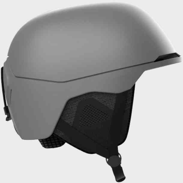 Spy Galactic Mips snow helmet (matte muted gray)