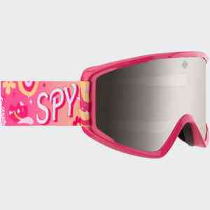 Juniorskie gogle Spy Crusher Elite Pink Party (bronze silver mirror)