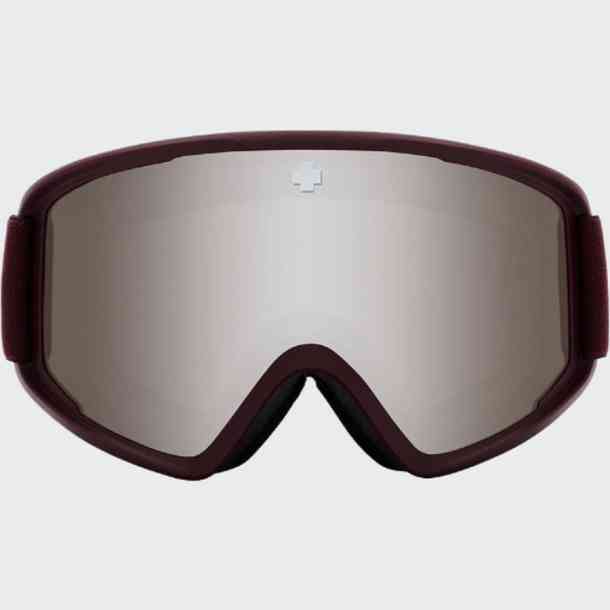 Juniorskie gogle Spy Crusher Elite Matte Merlot (bronze/silver mirror)