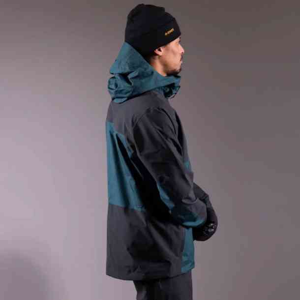 Men's Jones Mountain Surf Anorak snowboard jacket (mineral grey)