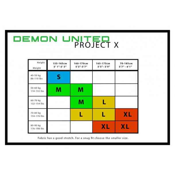 Demon Project X Impact Thermal Shorts XRD Unisex