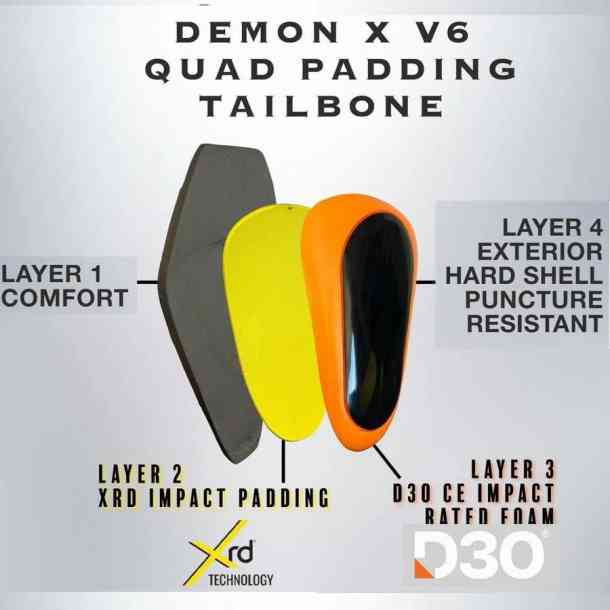 Demon Hyper Knee Pads X V5 D30/XRD (snowboard/MTB)