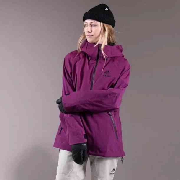 Men's Jones Mountain Surf Anorak snowboard jacket (mineral grey)