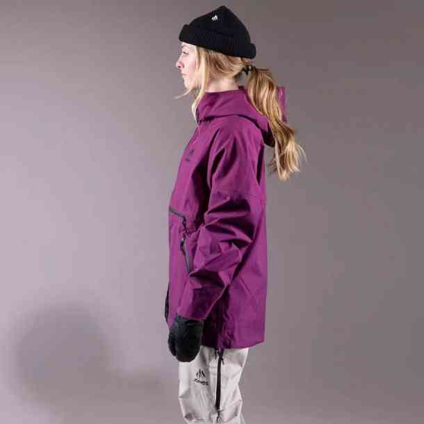 Men's Jones Mountain Surf Anorak snowboard jacket (mineral grey)