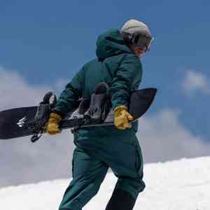 Spodnie snowboardowe Jones Shralpinist Bib Gore-Tex (pacific teal)