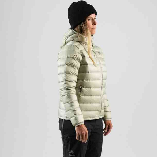 Damska kurtka puchowa Jones Re-up Down Hooded (sage green)