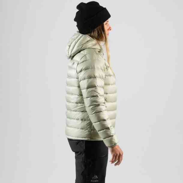 Damska kurtka puchowa Jones Re-up Down Hooded (sage green)