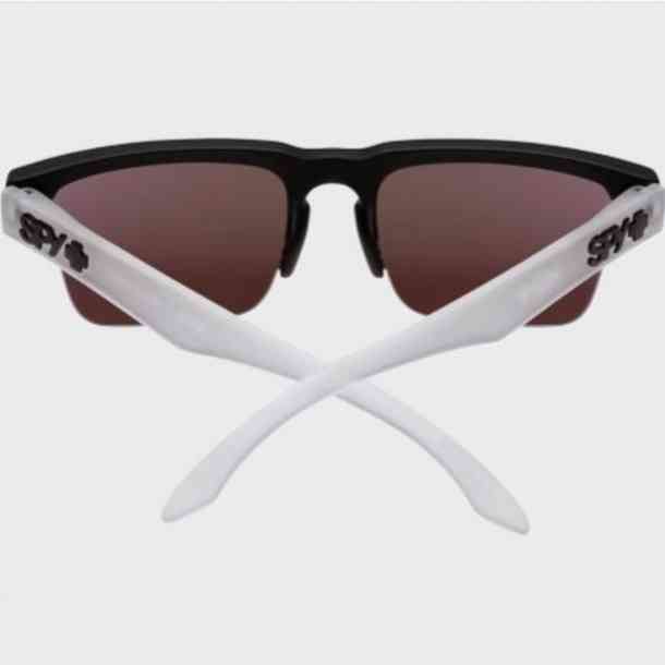 Spy sunglasses Helm 2 Dale Jr (matte black/happy gray green orange)