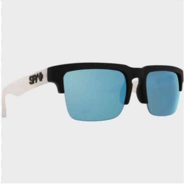 Spy sunglasses Helm 2 Dale Jr (matte black/happy gray green orange)