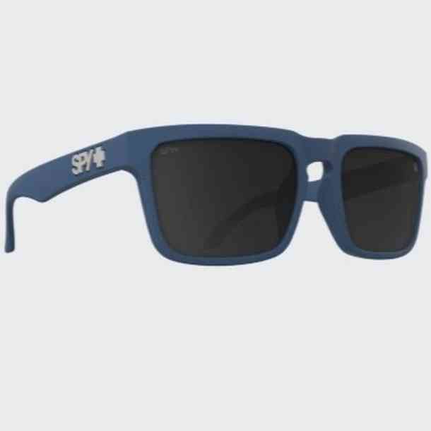 Spy Helm 5050 sunglasses (mat black clear/blue spectra mirror)