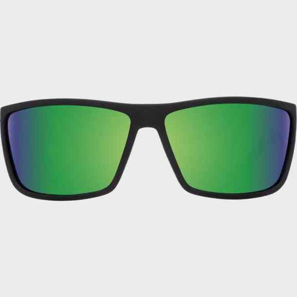 Spy Rocky polarized sunglasses (soft matte black/happy bronze green)