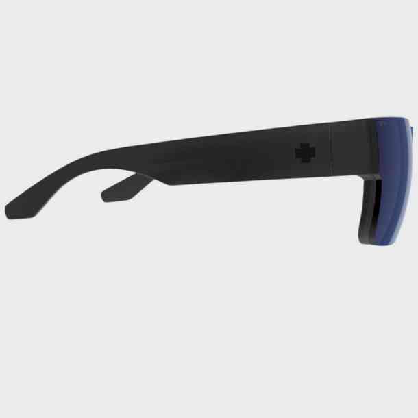 Spy Cyrus Switch Matte Black sunglasses (happy gray/happy gray green blue mirror)