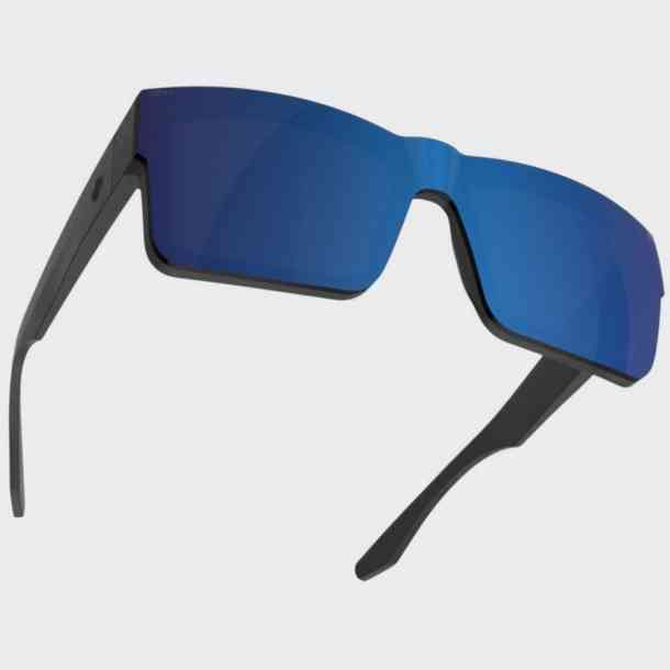 Spy Cyrus Switch Matte Black sunglasses (happy gray/happy gray green blue mirror)