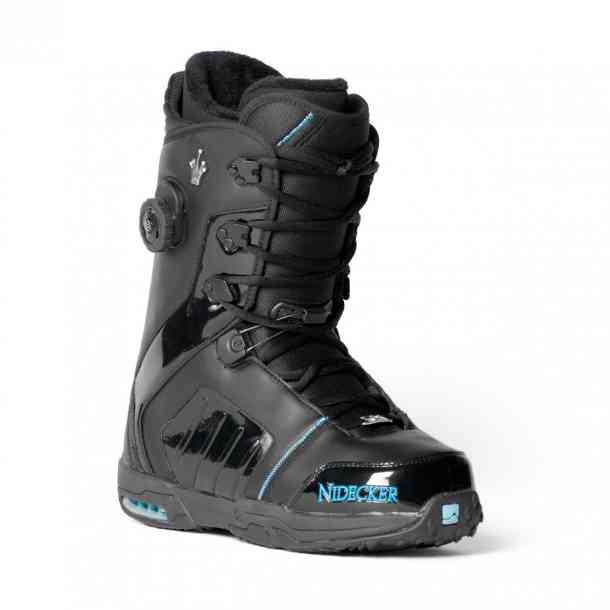 Damskie buty snowboardowe Nidecker Donna hybrid (black/blue)