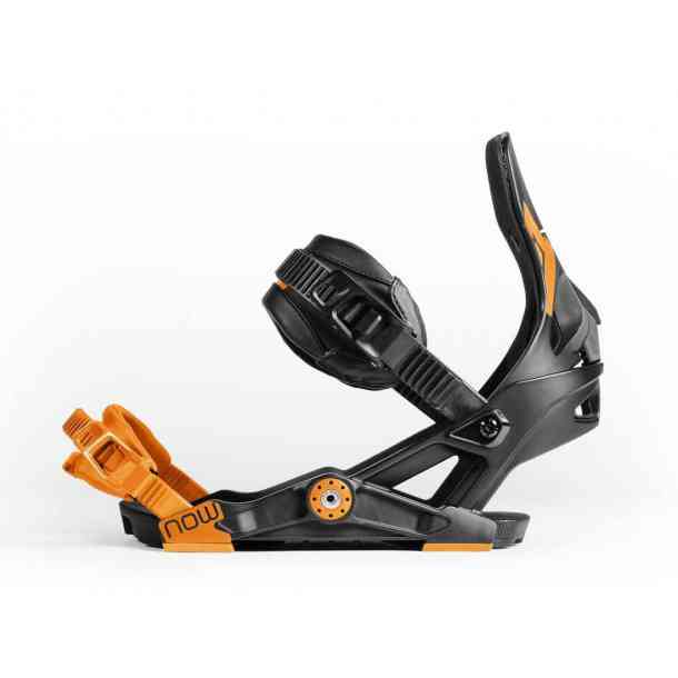 Męskie wiązania snowboardowe Now Ipo (black/orange)