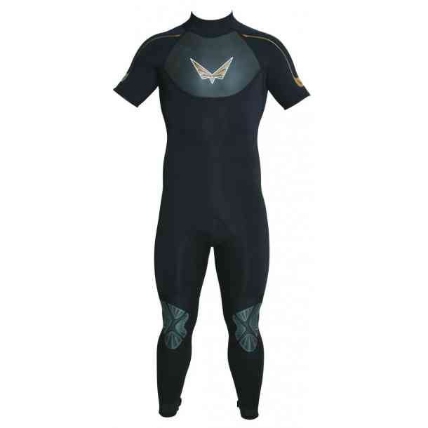 Mens Flying Objects S/S Steamer wetsuit