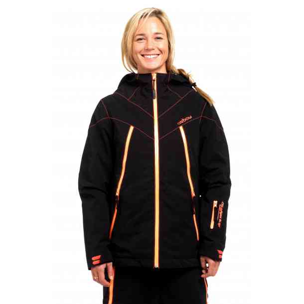 Women&#039;s Oxbow Rush Black Snowboard Jacket