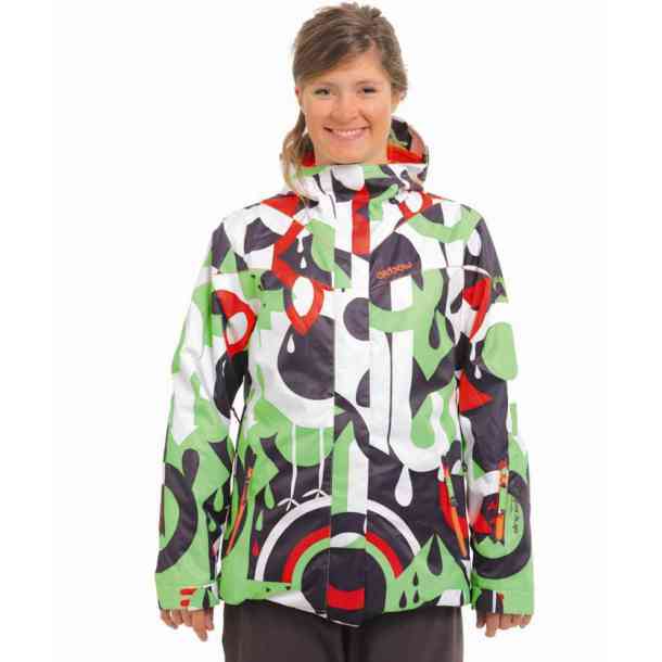 Women&#039;s Oxbow Risley Green Snowboard Jacket 