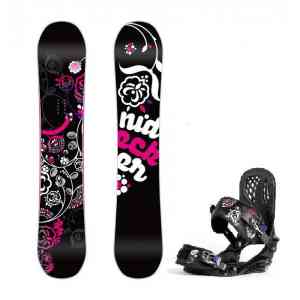 Nidecker Angel snowboard set