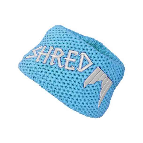 Opaska Shred HEAVY KNITTED HEADBAND BLUE