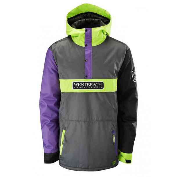 Men&#039;s Westbeach Fidelity Black Snowboard Jacket