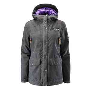 Women's Westbeach Brook snowboard jacket  (charcoal marl)