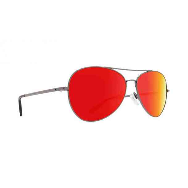 Okulary przeciwsłoneczne Spy Whistler (gunmetal gray green/red mirror)