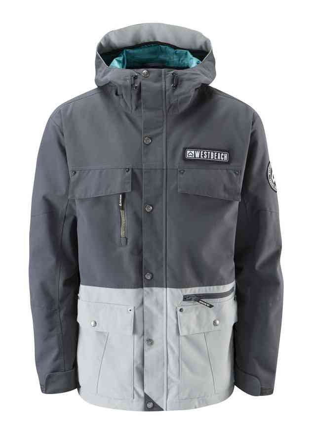 Men's Westbeach Trojan Steel Jacket | InterSnow Snowboard Shop