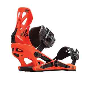 Men's Now Select Pro snowboard bindings (orange)