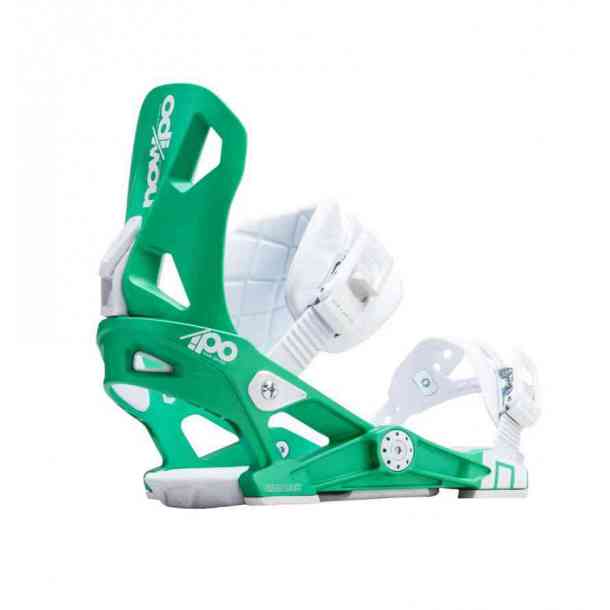 Męskie wiązania snowboardowe Now Ipo (green)