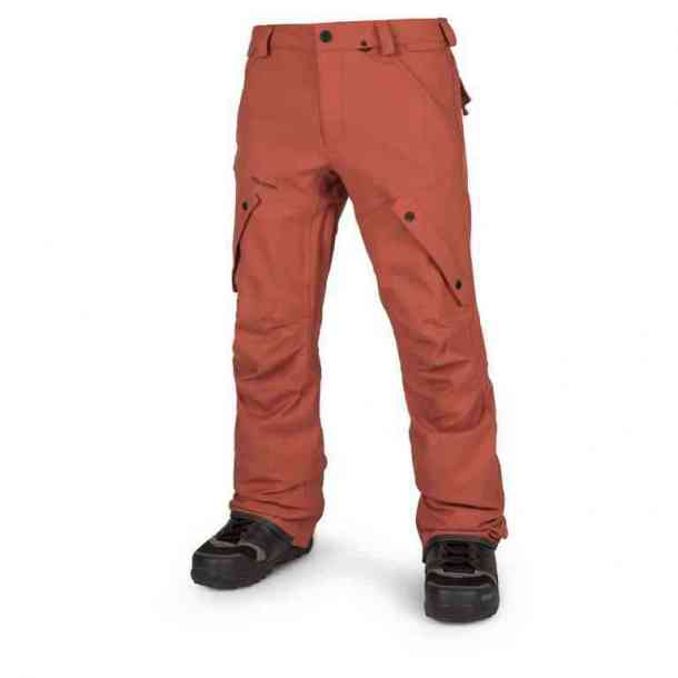 Męskie spodnie snowboardowe Volcom Articulated (burnt orange)