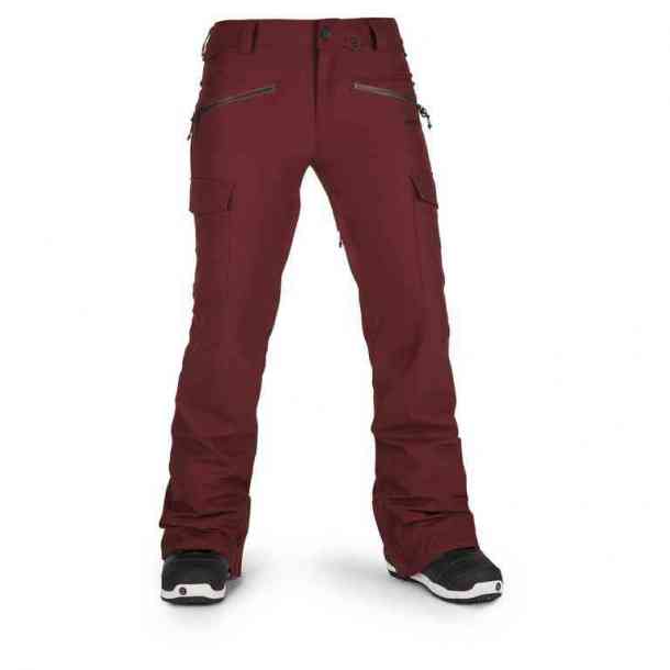 Women&#039;s Volcom Mira snowboard pants (burnt red)