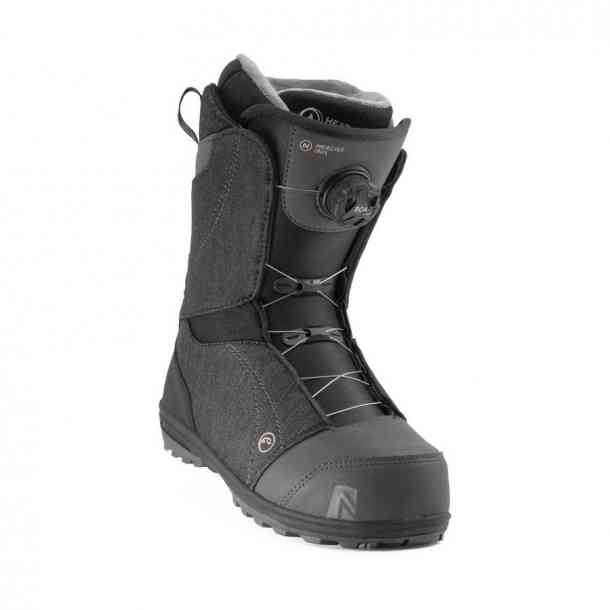 Women's Nidecker Onyx Boa Coiler snowboard boots (black)